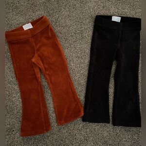 2 pairs Toddler corduroy flare leg pants